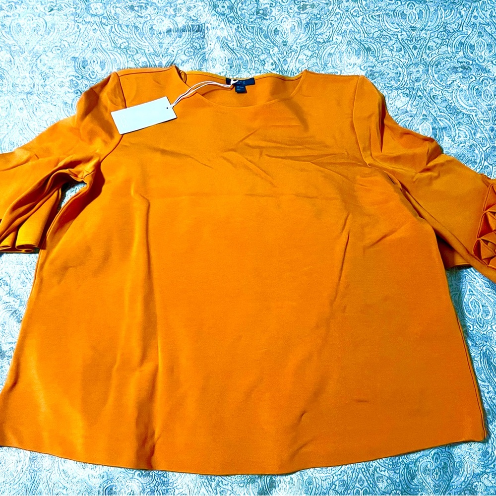 COS Vibrant Orange Women's Blouse